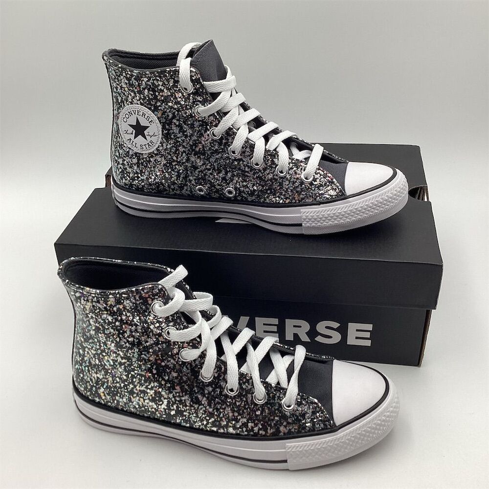 Converse kids Chuck Taylor All Star Glitter High Top Sneakers 5